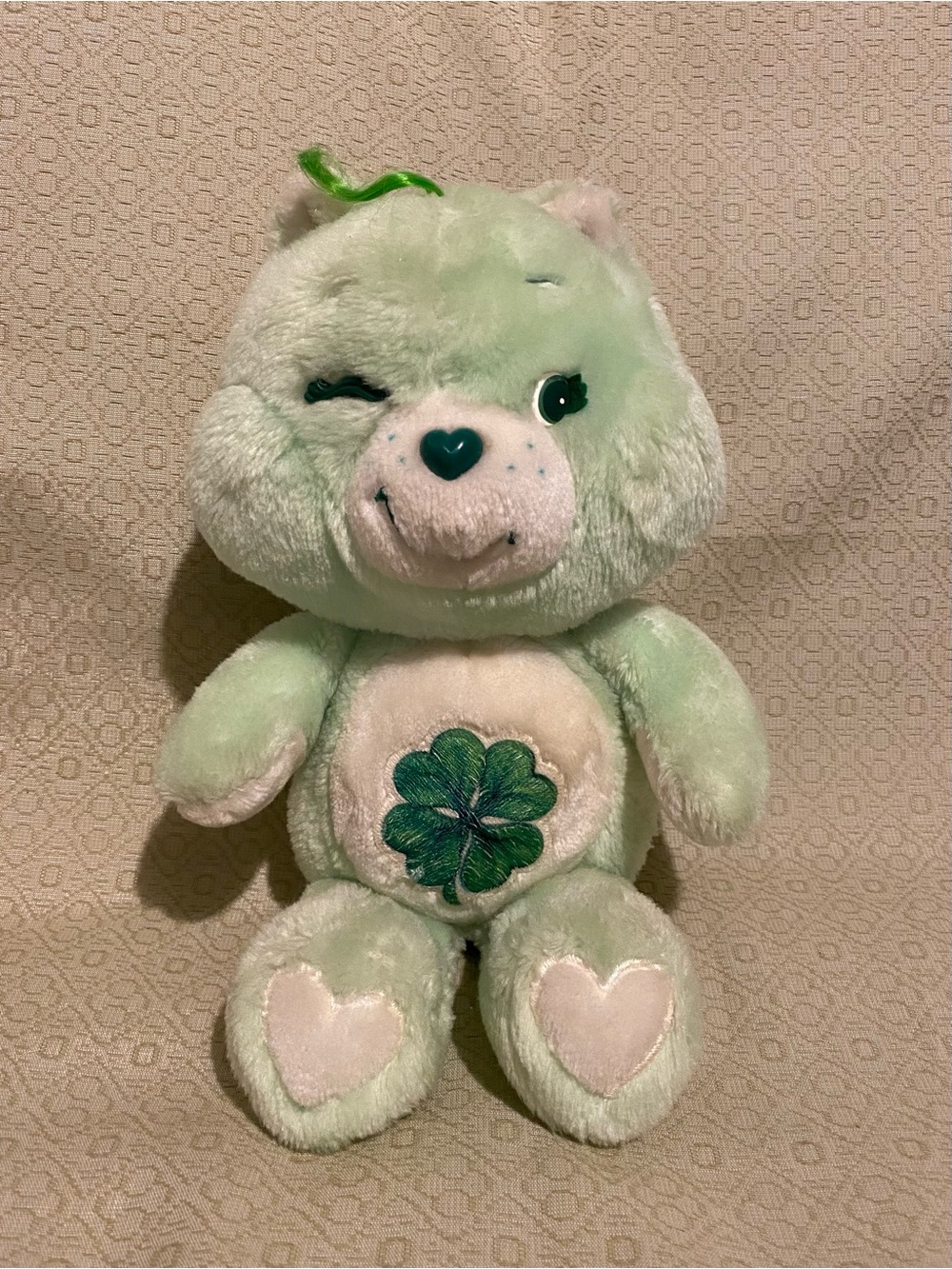 Care Bears Good Luck Bear Vintage 1983 Kenner 13” Plush